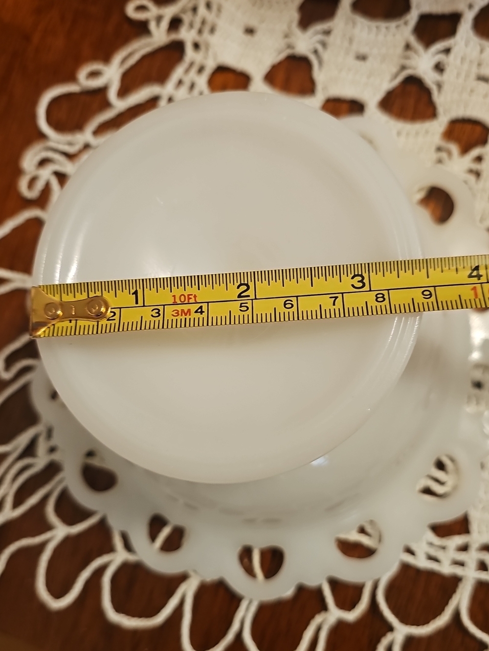 Anchor Hocking "Old Colony" Lace Edge Candy Dish - Picture 9 of 9